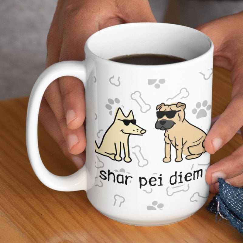 Shar Pei Diem - Large Coffee Mug