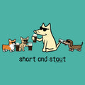 Short and Stout - Ladies T-Shirt V-Neck