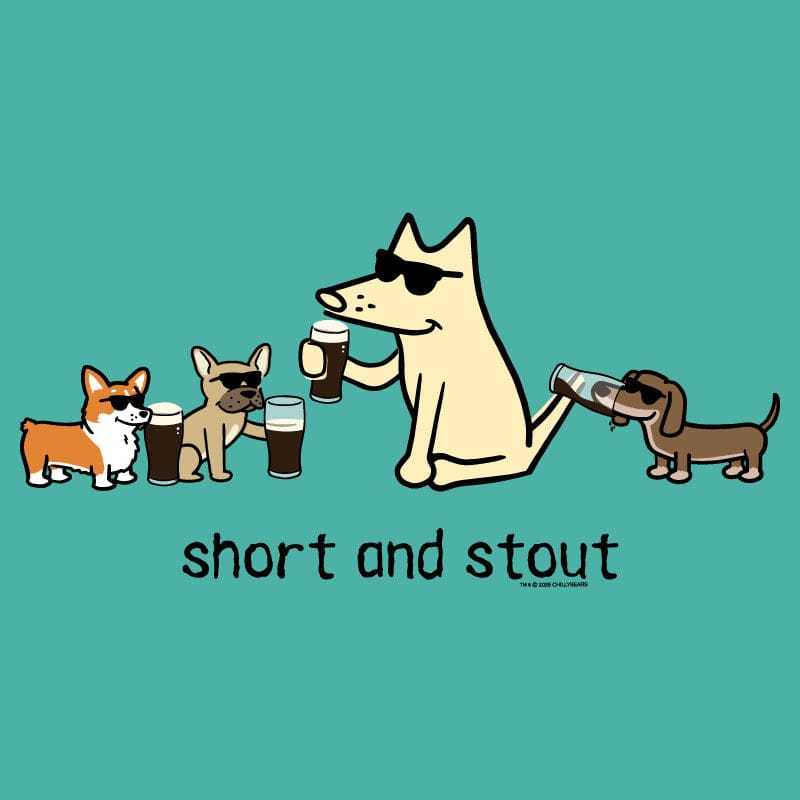 Short and Stout - Ladies T-Shirt V-Neck