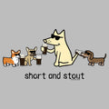 Short and Stout - Ladies T-Shirt V-Neck