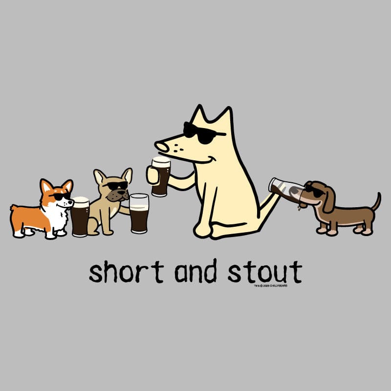 Short and Stout - Ladies T-Shirt V-Neck