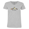 Short and Stout - Ladies T-Shirt V-Neck