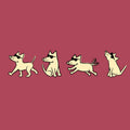 Sit Strut Run Howl - Lightweight Tee