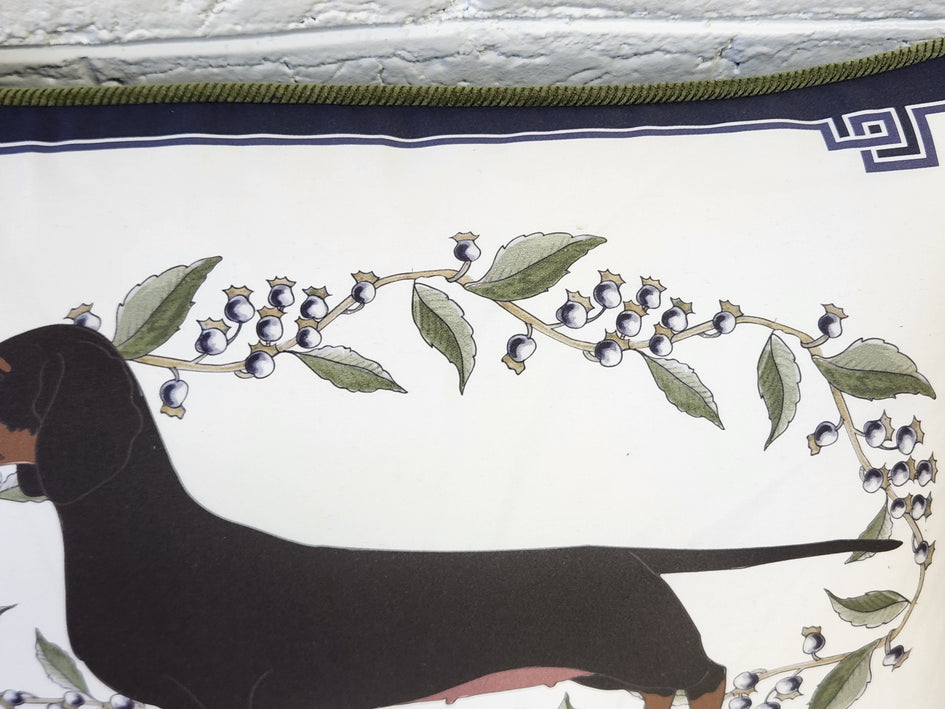 Smooth Dachshund Pillow Cover