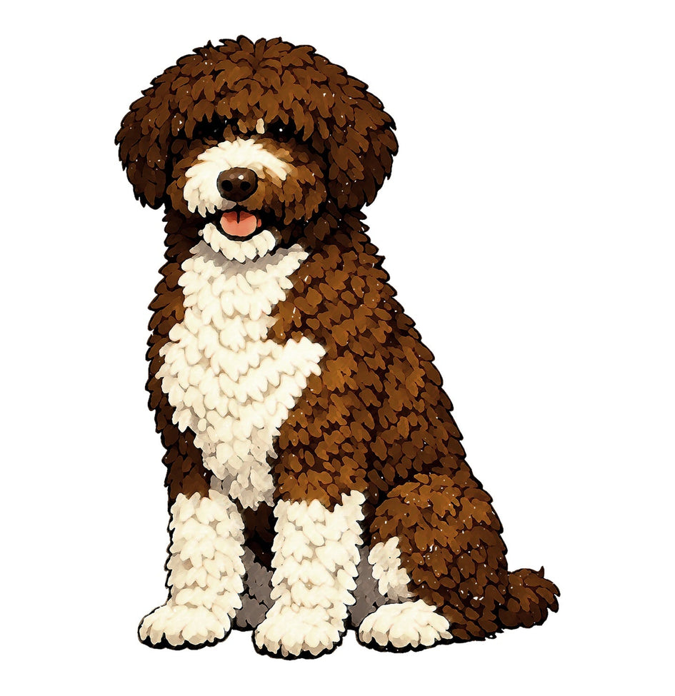 Spanish Water Dog Watercolor - Ceramic Mug
