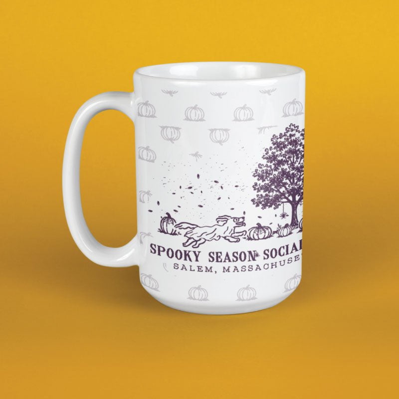 Spooky Season Social Club - Large Coffee Mug