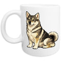 Swedish Vallhund Watercolor - Ceramic Mug