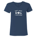 Tell Your Dog I Said Boop - Ladies T-Shirt V-Neck