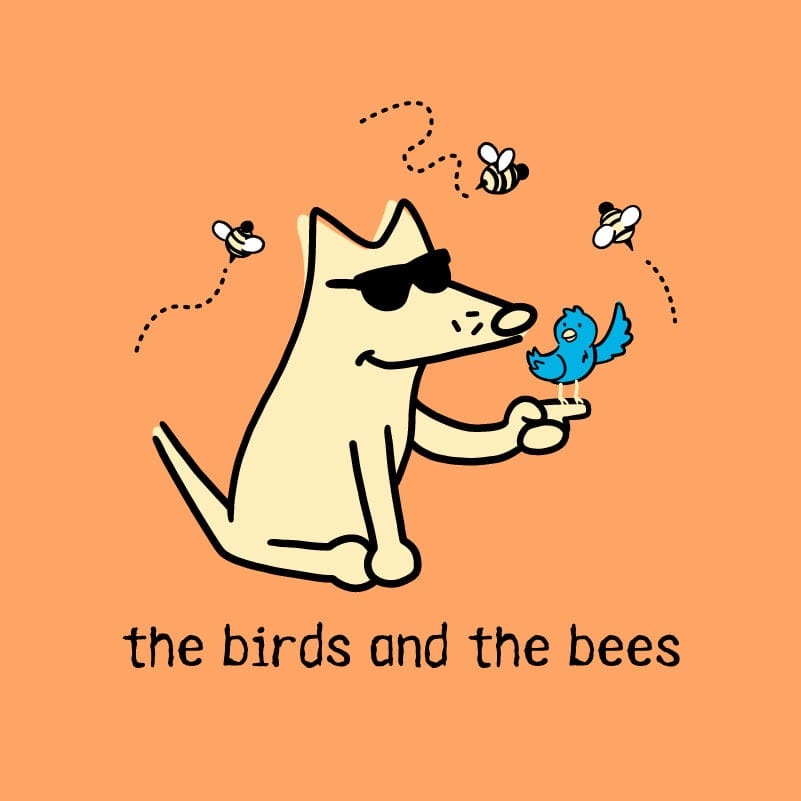The Birds and The Bees - Ladies Racerback Tank Top