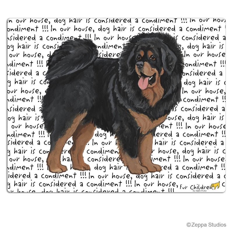 Tibetan Mastiff Cutting Board