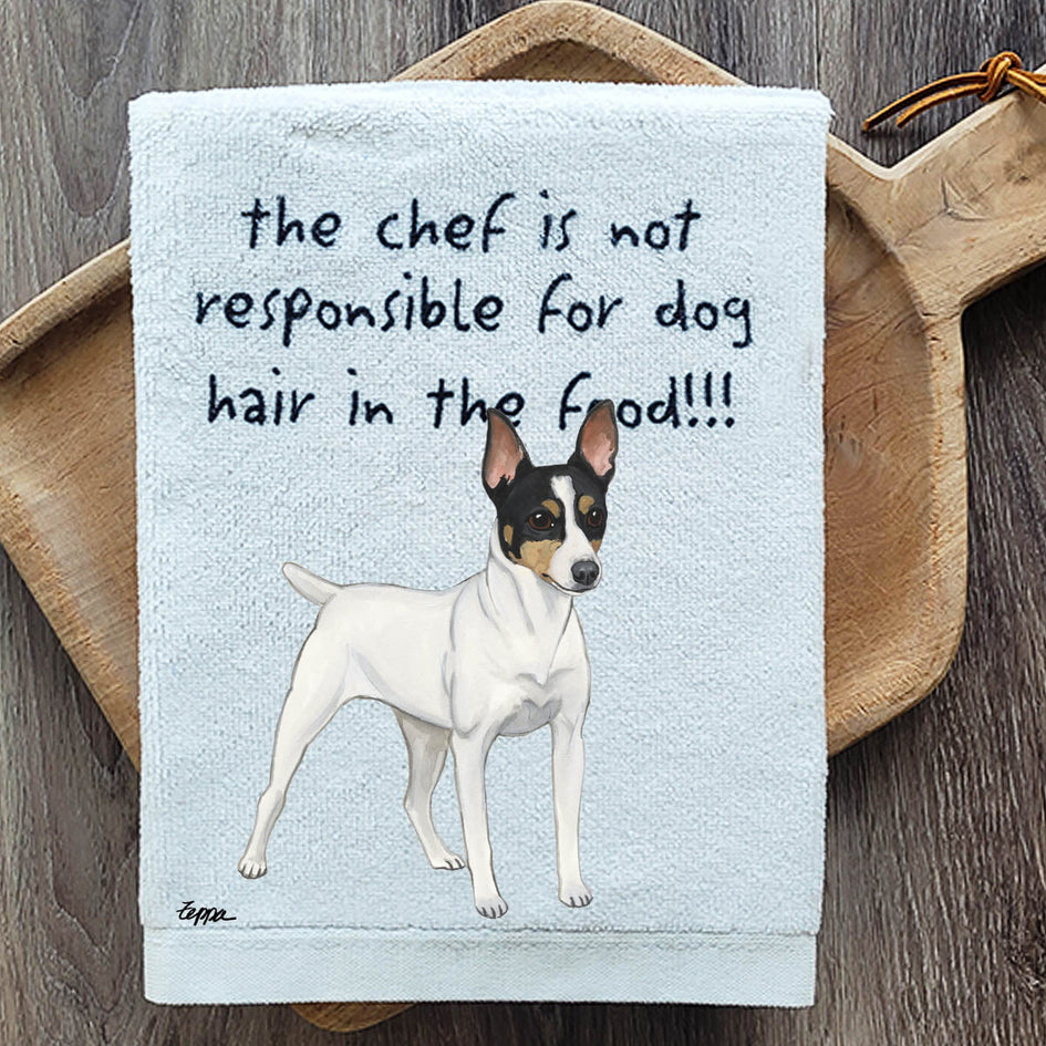 Toy Fox Terrier Dish Towel