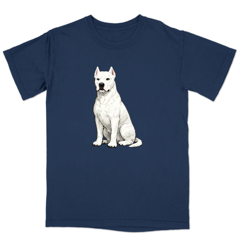 Watercolor Dogo Argentino Adult Unisex T-Shirt