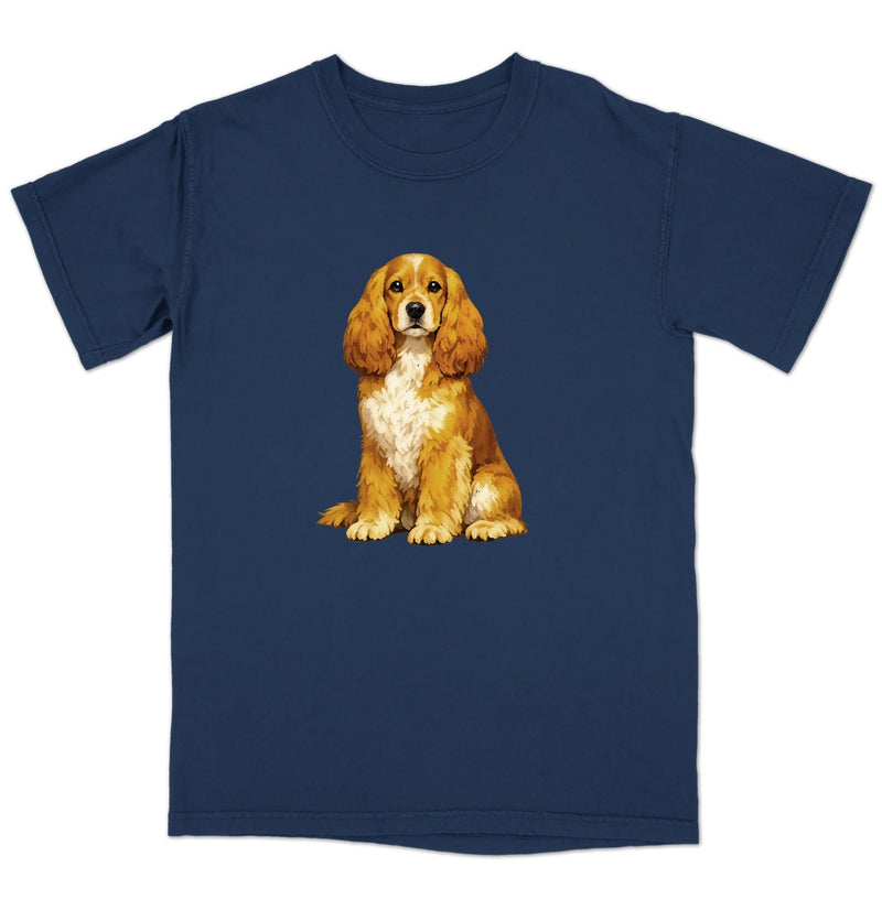Watercolor English Cocker Spaniel Adult Unisex T-Shirt