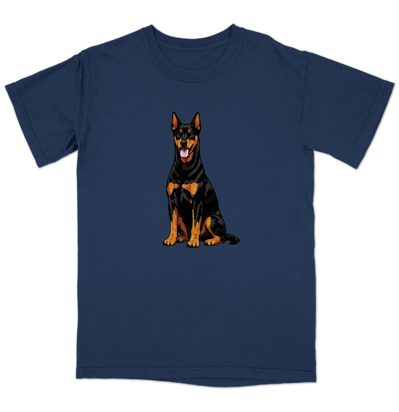 Watercolor German Pinscher Adult Unisex T-Shirt