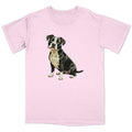 Watercolor Staffordshire Bull Terrier Adult Unisex T-Shirt