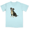 Watercolor Staffordshire Bull Terrier Adult Unisex T-Shirt