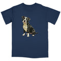 Watercolor Staffordshire Bull Terrier Adult Unisex T-Shirt