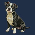 Watercolor Staffordshire Bull Terrier Adult Unisex T-Shirt