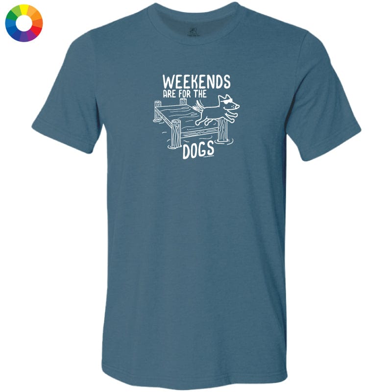 Weekends are for the Dogs - Lightweight Tee