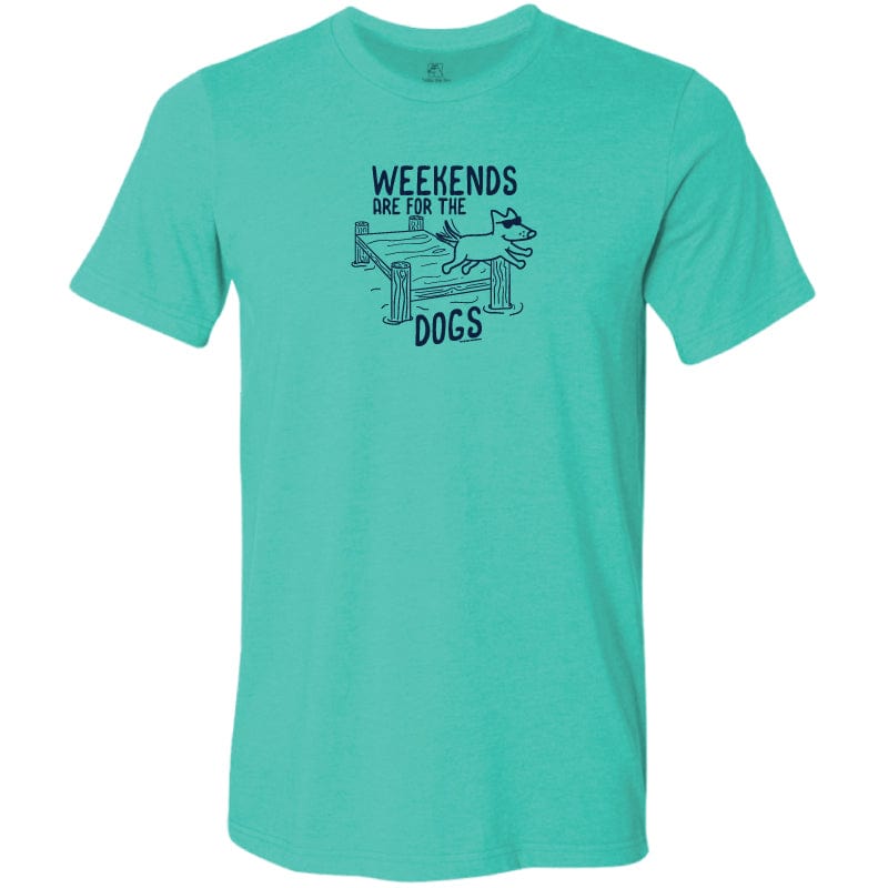 Weekends are for the Dogs - Lightweight Tee