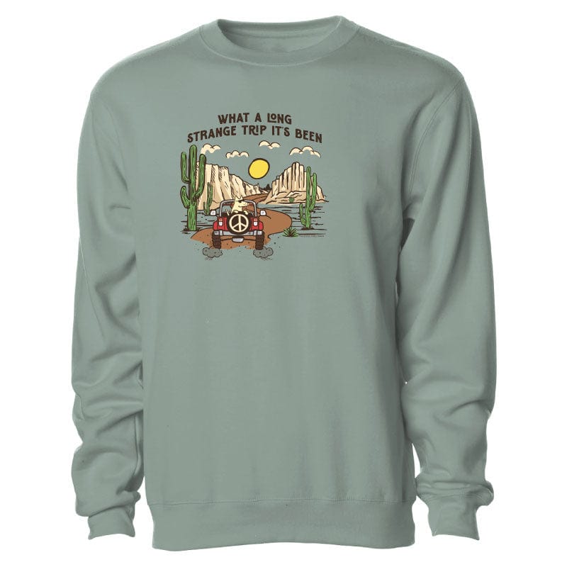What a Long Strange Trip Its Been - Crewneck Sweatshirt