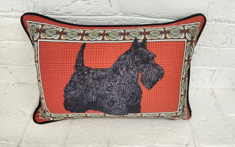 Scottish Terrier Decorative Pillow Cover