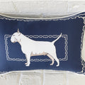 Bull Terrier Decorative Throw Pillow