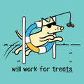 Will Work For Treats - Sweatshirt Pullover Hoodie
