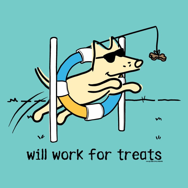 Will Work For Treats - Sweatshirt Pullover Hoodie