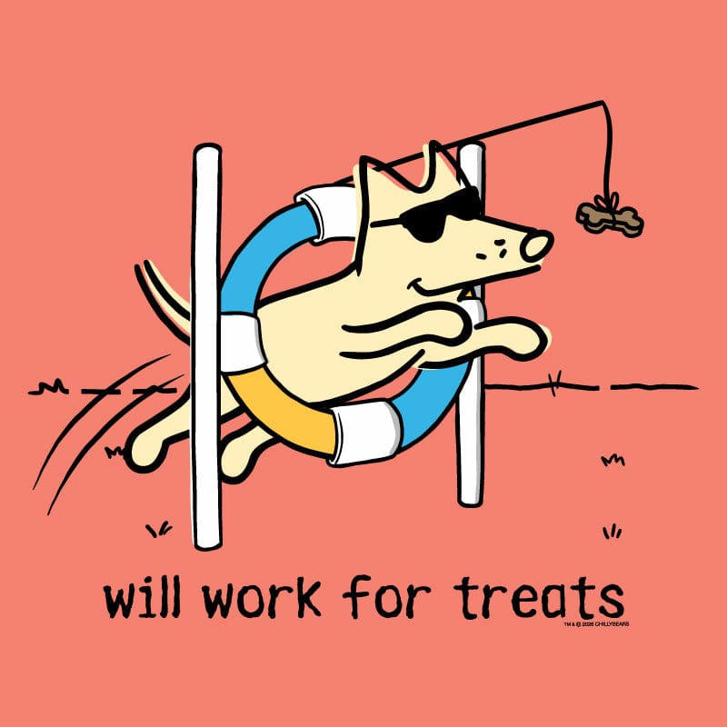 Will Work For Treats - Sweatshirt Pullover Hoodie