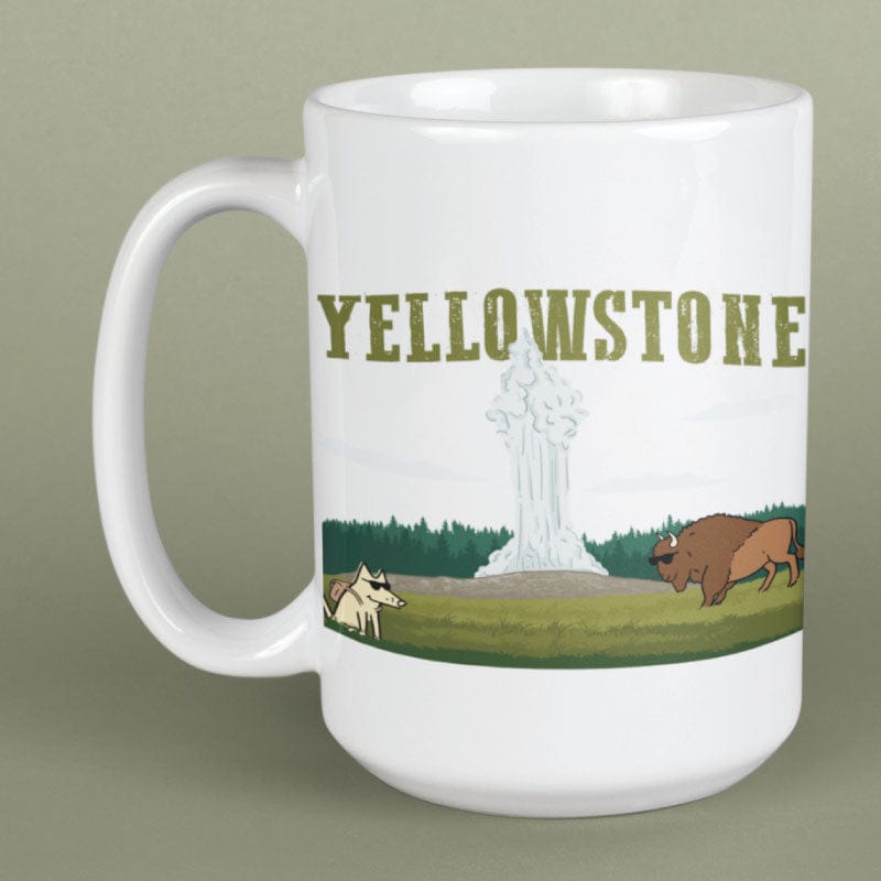 Yellowstone - Large Coffee Mug