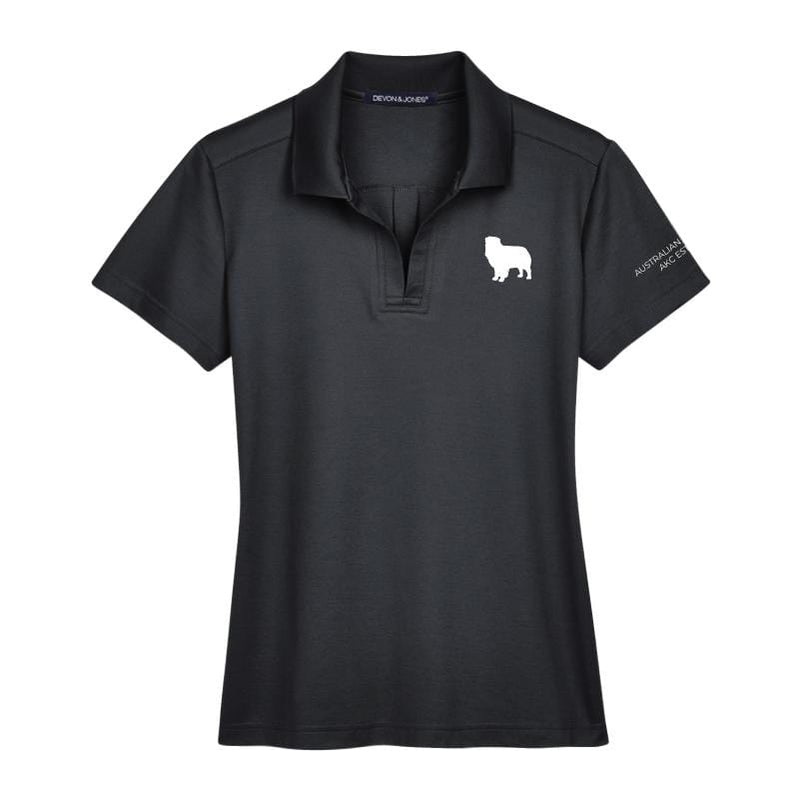 Australian Shepherd Embroidered AKC Women's Polo