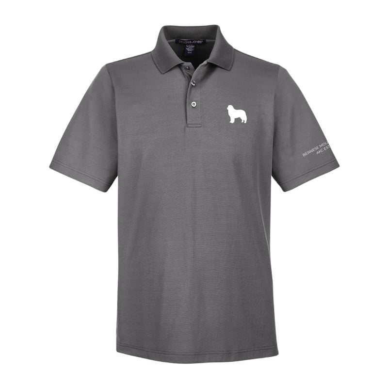 Bernese Mountain Dog Embroidered AKC Men's Polo