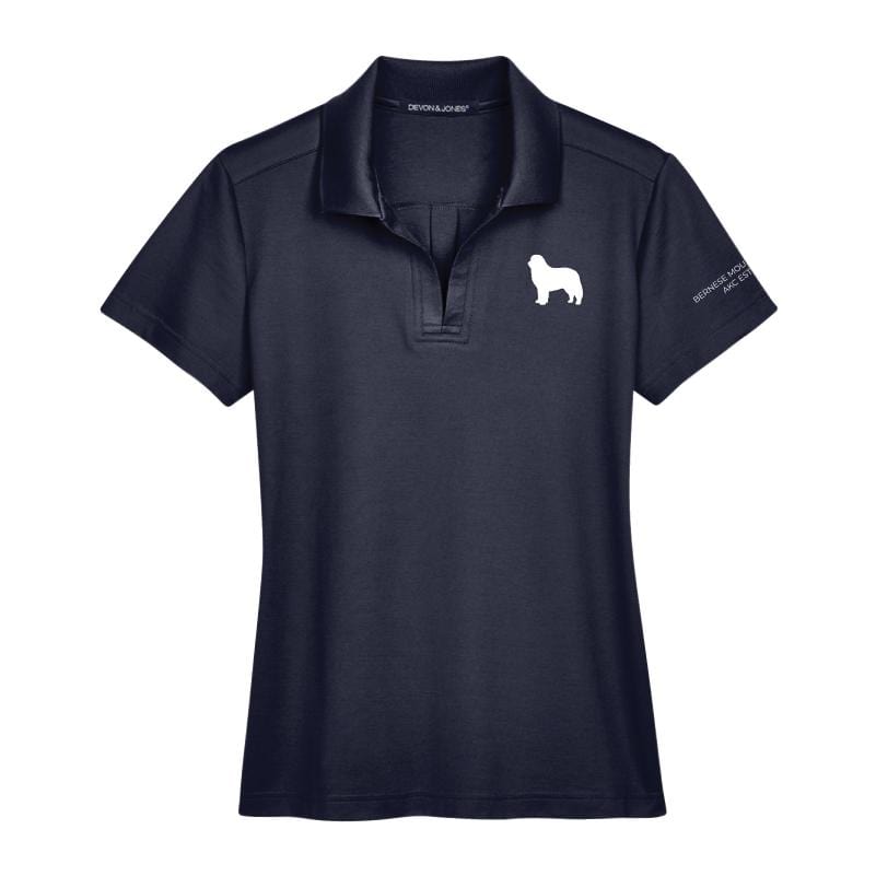 Bernese Mountain Dog Embroidered AKC Women's Polo