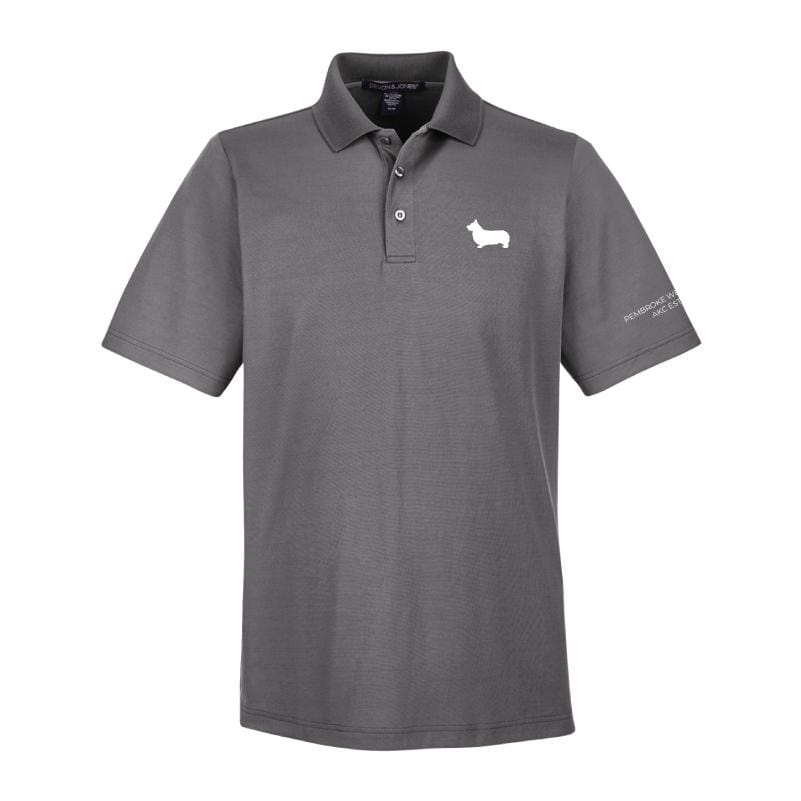 Pembroke Welsh Corgi Embroidered AKC Men's Polo