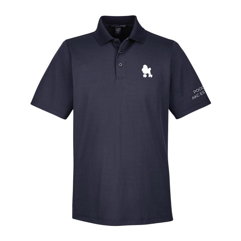 Poodle Embroidered AKC Men's Polo
