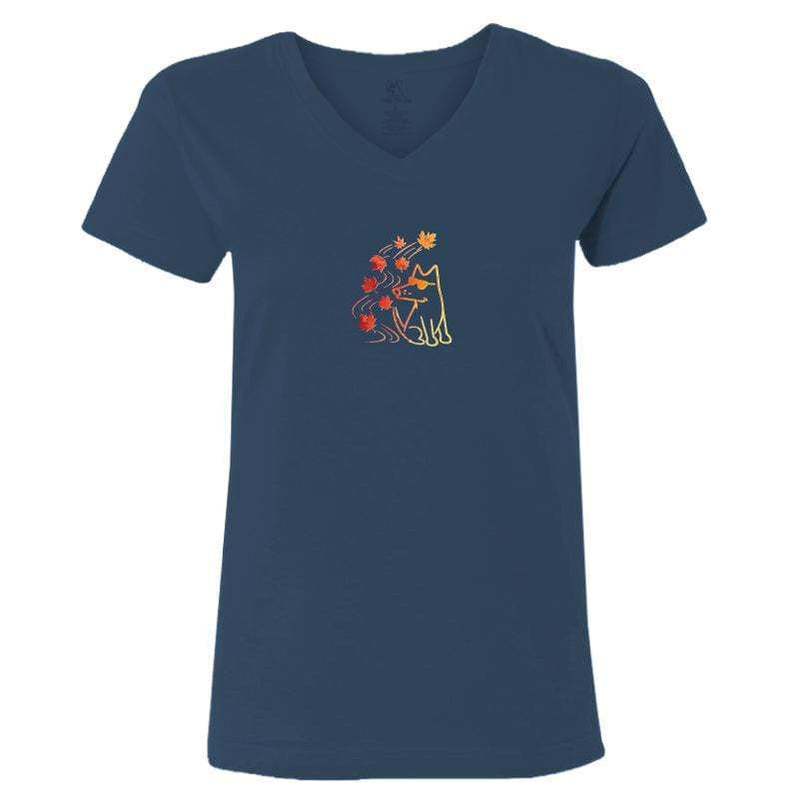 Autumn Wind - V-Neck T-Shirt