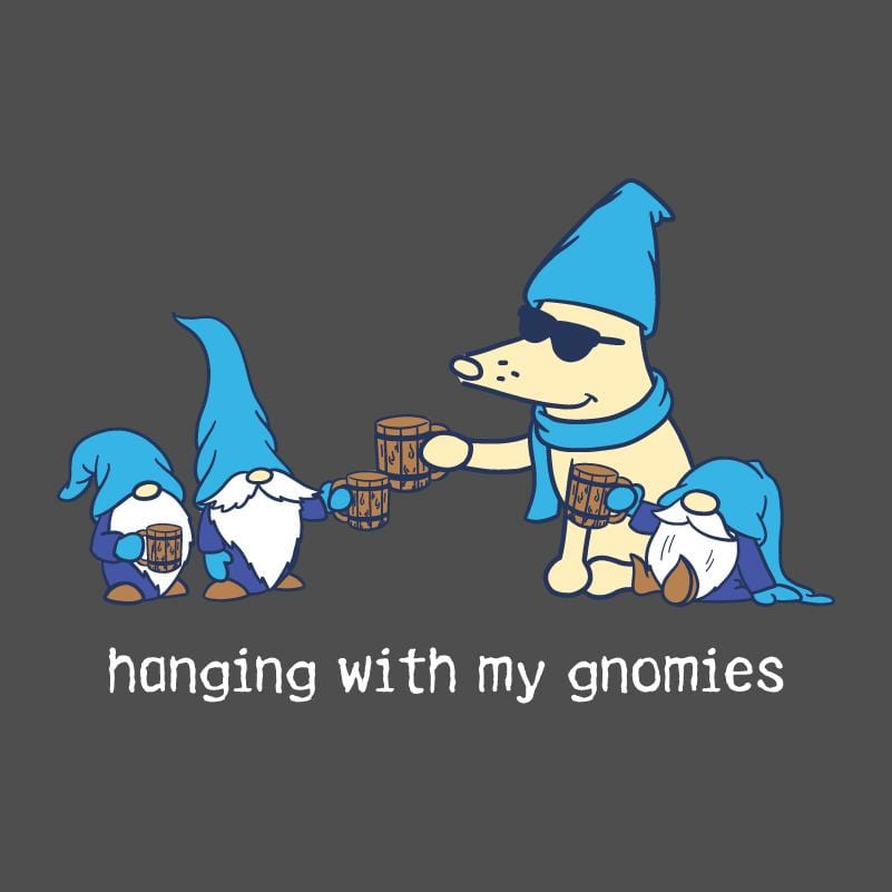 Hanging With My Gnomies -  Lightweight Short Sleeve T-Shirt
