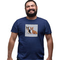 Two Corgi Love Text - Adult Unisex T-Shirt