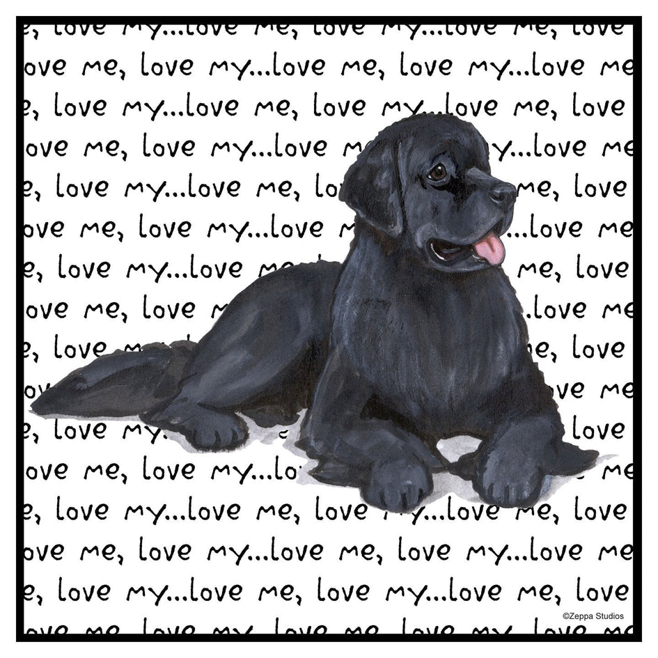 Newfoundland Love Text - Adult Unisex T-Shirt