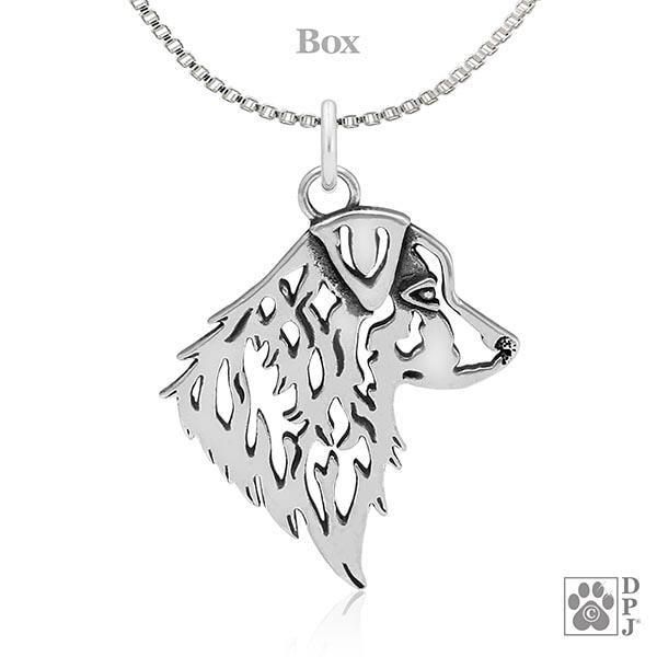 Australian Shepherd, Head, Pendant