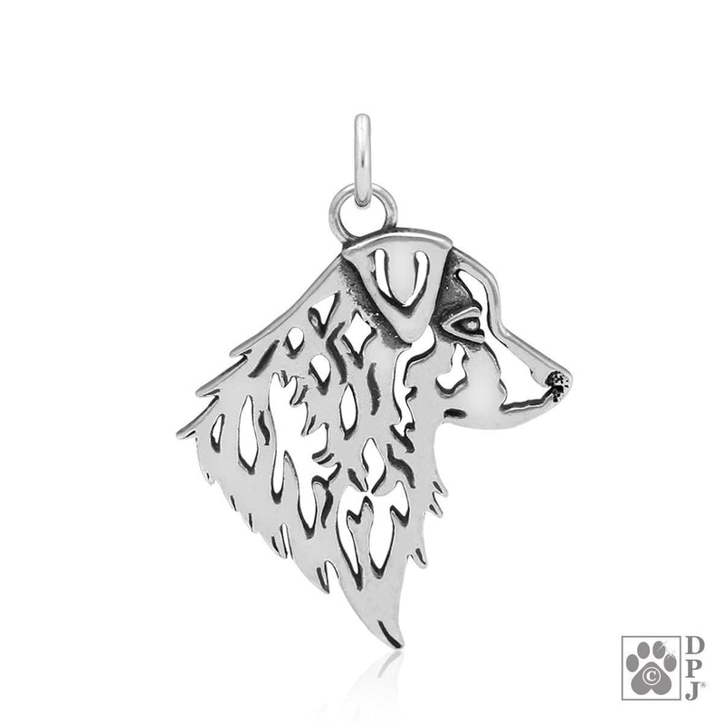 Australian Shepherd, Head, Pendant