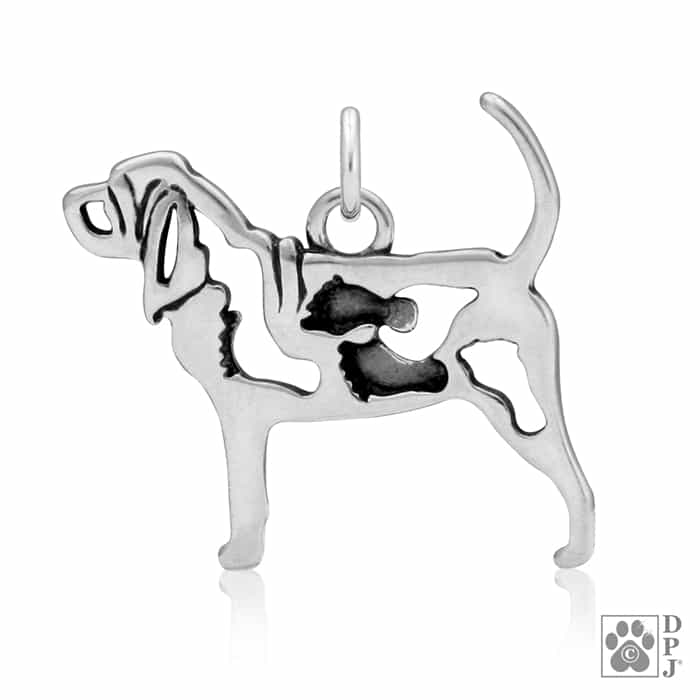 Bloodhound w/Feet, Body, Pendant