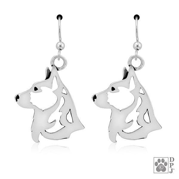 Cardigan Welsh Corgi, Head, Earring