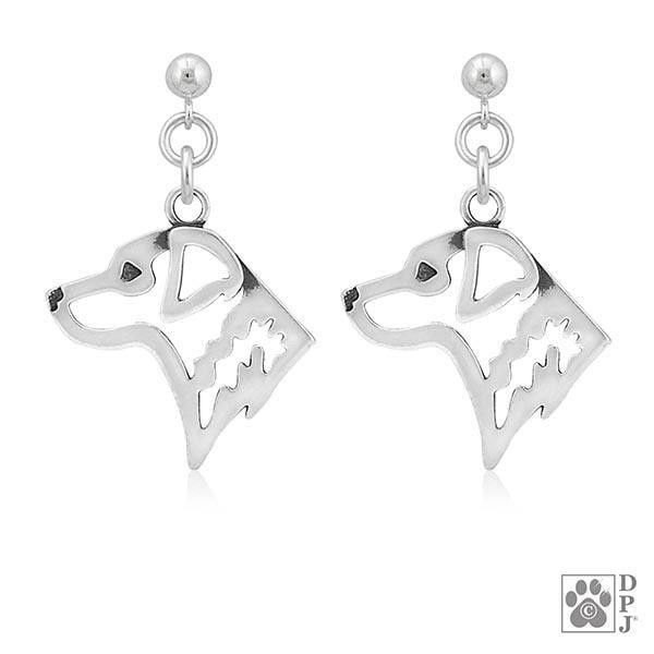 Chesapeake Bay Retriever, Head, Earring