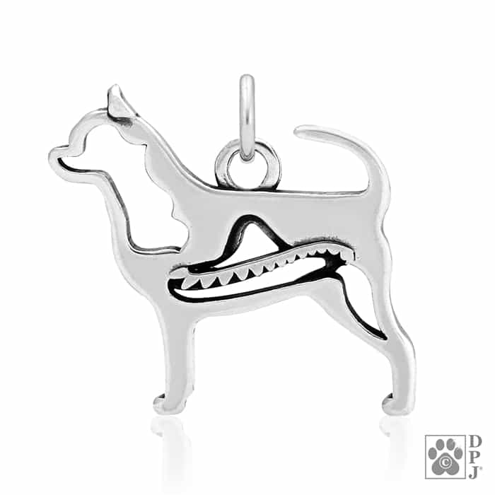 Chihuahua, Smooth Coat w/Sombrero, Body, Pendant