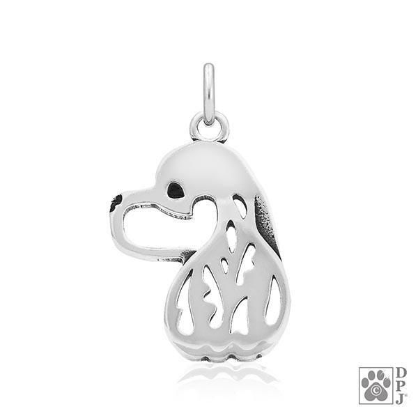 Cocker Spaniel, Head, Pendant