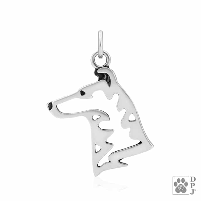 Collie, Smooth Coat, Head, Pendant
