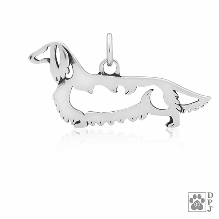 Dachshund Longhaired, Body, Pendant
