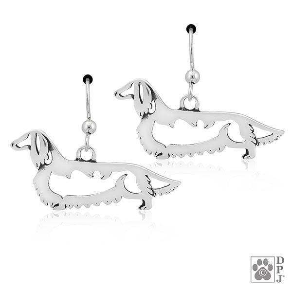 Dachshund Longhaired, Body, Earring